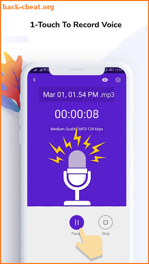 Voice Changer, Voice Recorder Editor With Effects screenshot