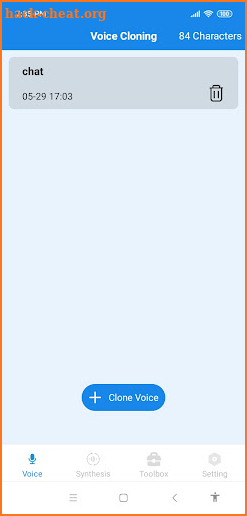 Voice Cloning-AI Voice Cloning screenshot