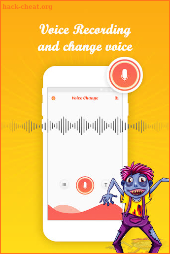 Voice editor - voice recorder & sound effects. screenshot