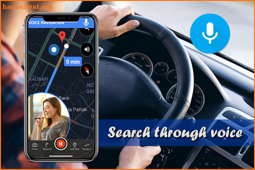 Voice Gps Navigation, Drive, Maps & Traffic screenshot