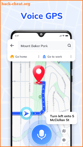 Voice GPS Navigation: GPS Map screenshot