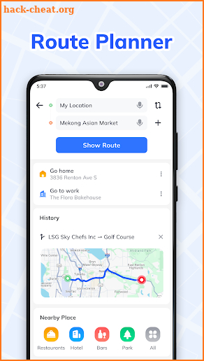 Voice GPS Navigation: GPS Map screenshot