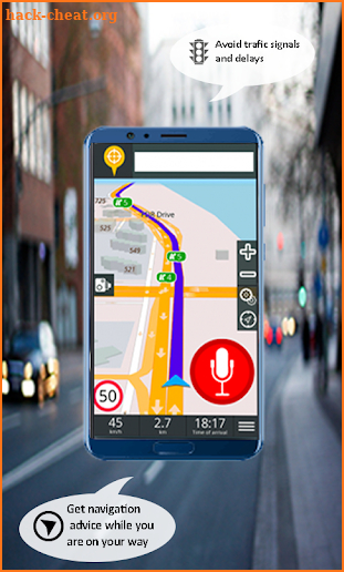 Voice GPS Navigation Maps - Live Satellite View screenshot