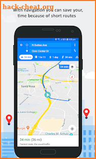 Voice Navigation, Live Driving Maps screenshot