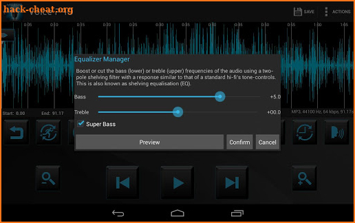 Voice PRO - HQ Audio Editor screenshot