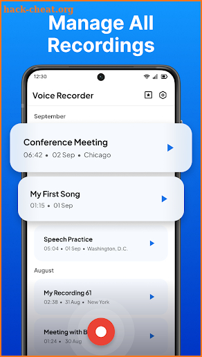 Voice Recorder screenshot