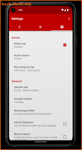 Voice Recorder Pro screenshot