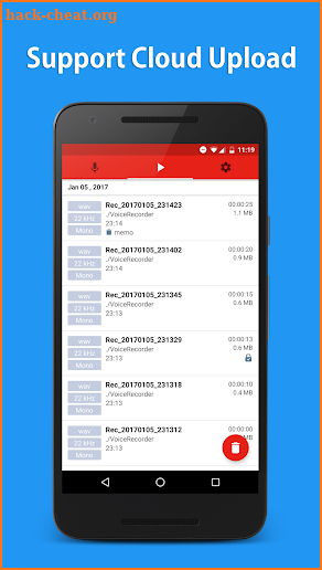 Voice Recorder Pro (License) screenshot