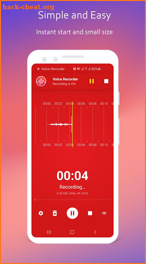 Voice Recorder ~ Audio Recorder screenshot