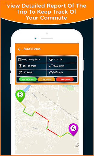 Voice Speedometer : Speed limit,GPS,Drive History screenshot