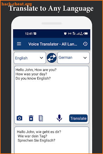 Voice Translator - All Languages Translator screenshot