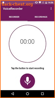 VoiceRecorder: audionote screenshot