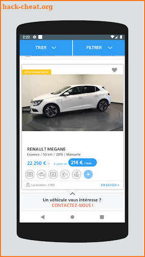 Voiture d Occasion France screenshot