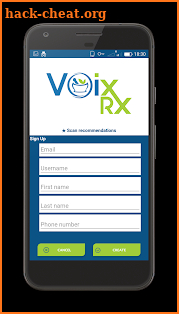 VoixRx screenshot