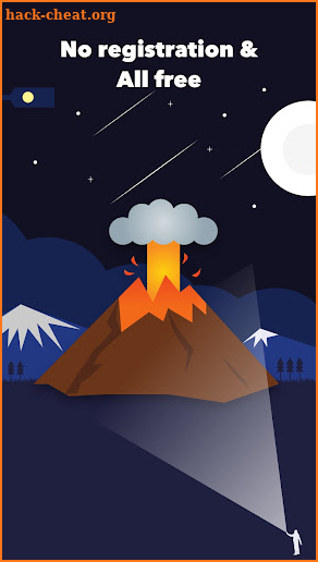 Volcano VPN - Speed Fast Unlimited Proxy App screenshot