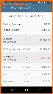 Volkron CheckBook screenshot