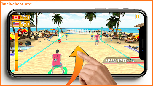 Volleyball Champions Spike 3D screenshot