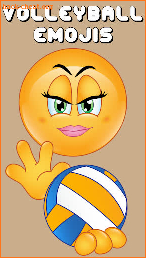 Volleyball Emojis screenshot