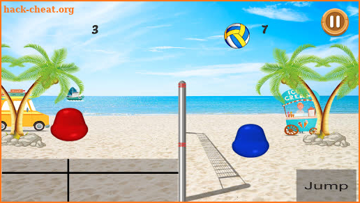 Volleyball Game : blobby volleyball games 2019 screenshot