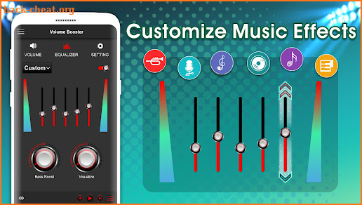 Volume Bass Booster- Equalizer screenshot