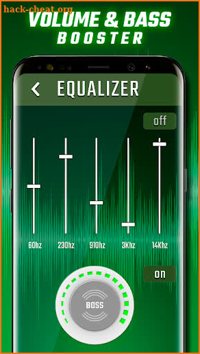 Volume Booster & Equalizer App screenshot