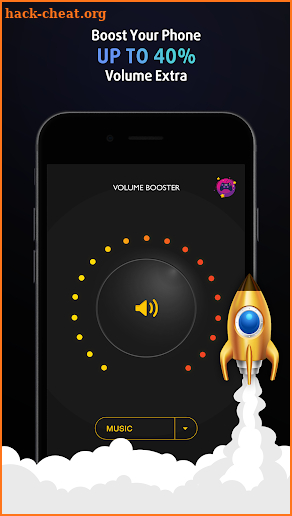 Volume Booster and Equalizer, MP3 Music Player screenshot