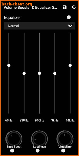 Volume Booster & Equalizer Sound Effect screenshot