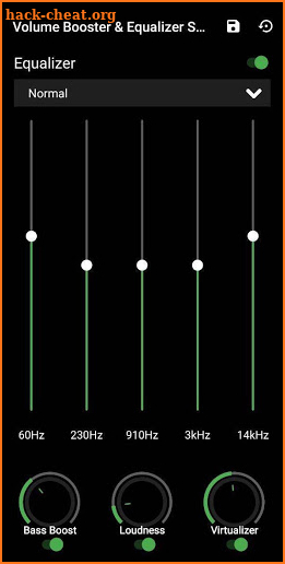 Volume Booster & Equalizer Sound Effect screenshot