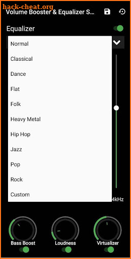 Volume Booster & Equalizer Sound Effect screenshot