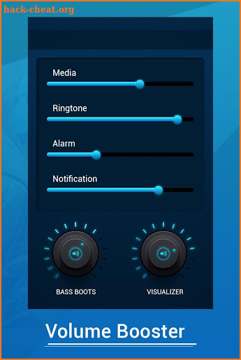 Volume Booster & Music Equalizer 2018 screenshot