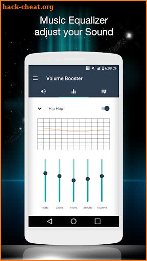 Volume Booster & Music Equalizer Booster screenshot