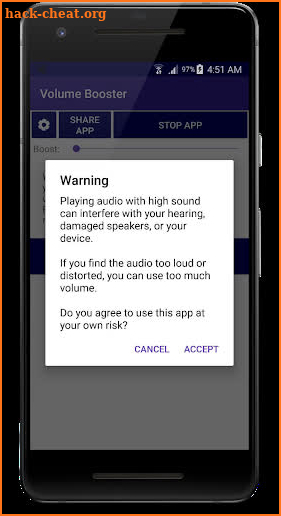 Volume Booster Android - Increase Sound volume screenshot