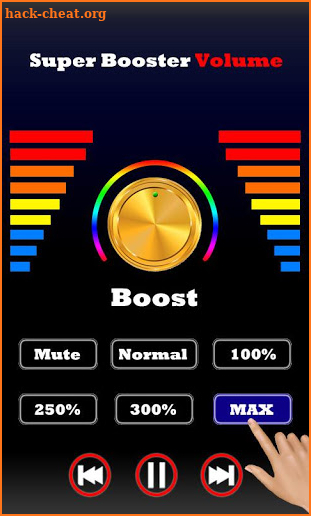 Volume Booster: Extra Sound Enhancer Speaker Boost screenshot