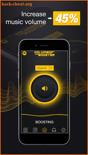 Volume Booster Sound Equalizer screenshot