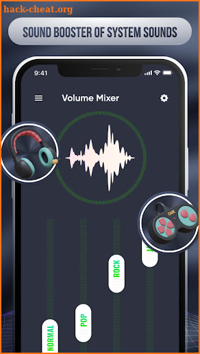 Volume Booster with Equalizer screenshot