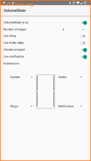 VolumeSlider screenshot