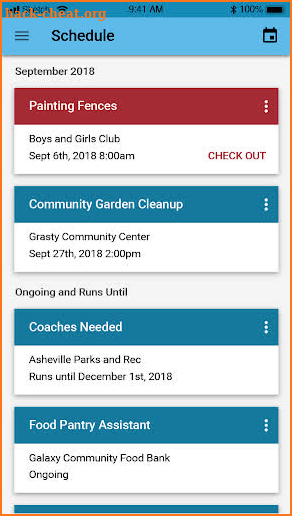 Volunteer Get Connected screenshot