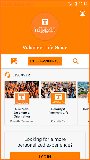 Volunteer Life Guide screenshot