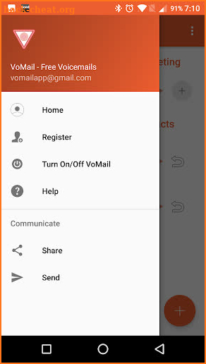 VoMail Free Video Voicemail screenshot