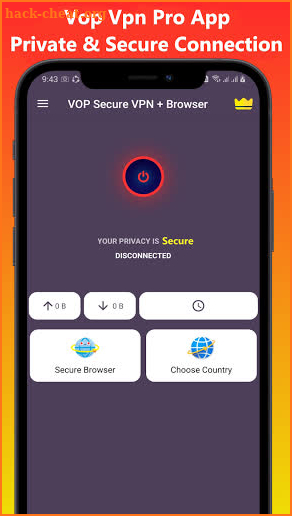 VOP HOT Pro Premium VPN -100% secure Safe Browsing screenshot