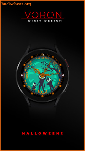 Voron "Halloween 2" Watch Face screenshot