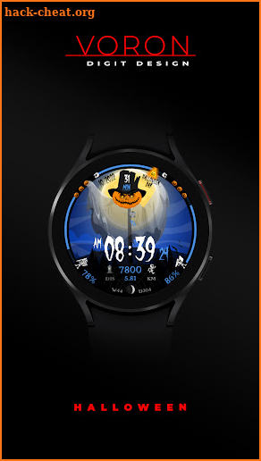 Voron "Halloween" Watch Face screenshot