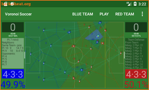 Voronoi Soccer screenshot