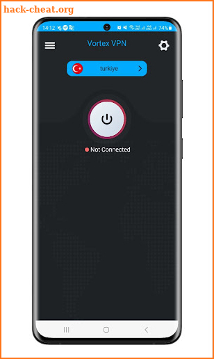 Vortex VPN screenshot