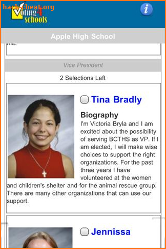 Voting 4 Schools screenshot