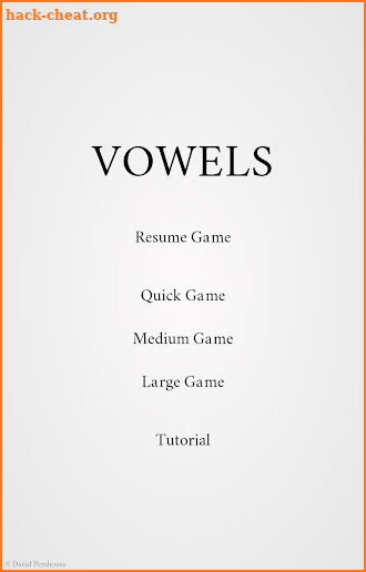 Vowels - A Word Puzzle Game screenshot