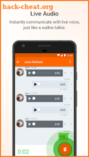 Voxer Walkie Talkie Messenger screenshot