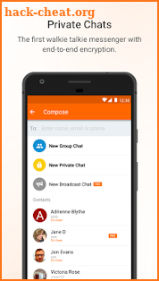 Voxer Walkie Talkie Messenger screenshot