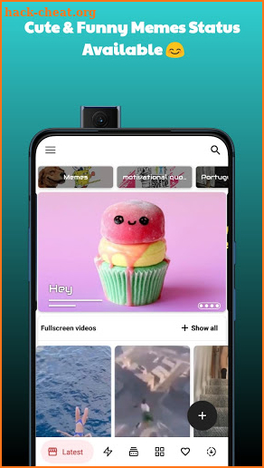 VOZEE - Free Video Status screenshot