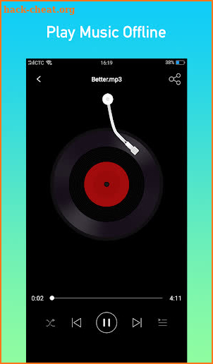 VOZEE - Offline Music screenshot